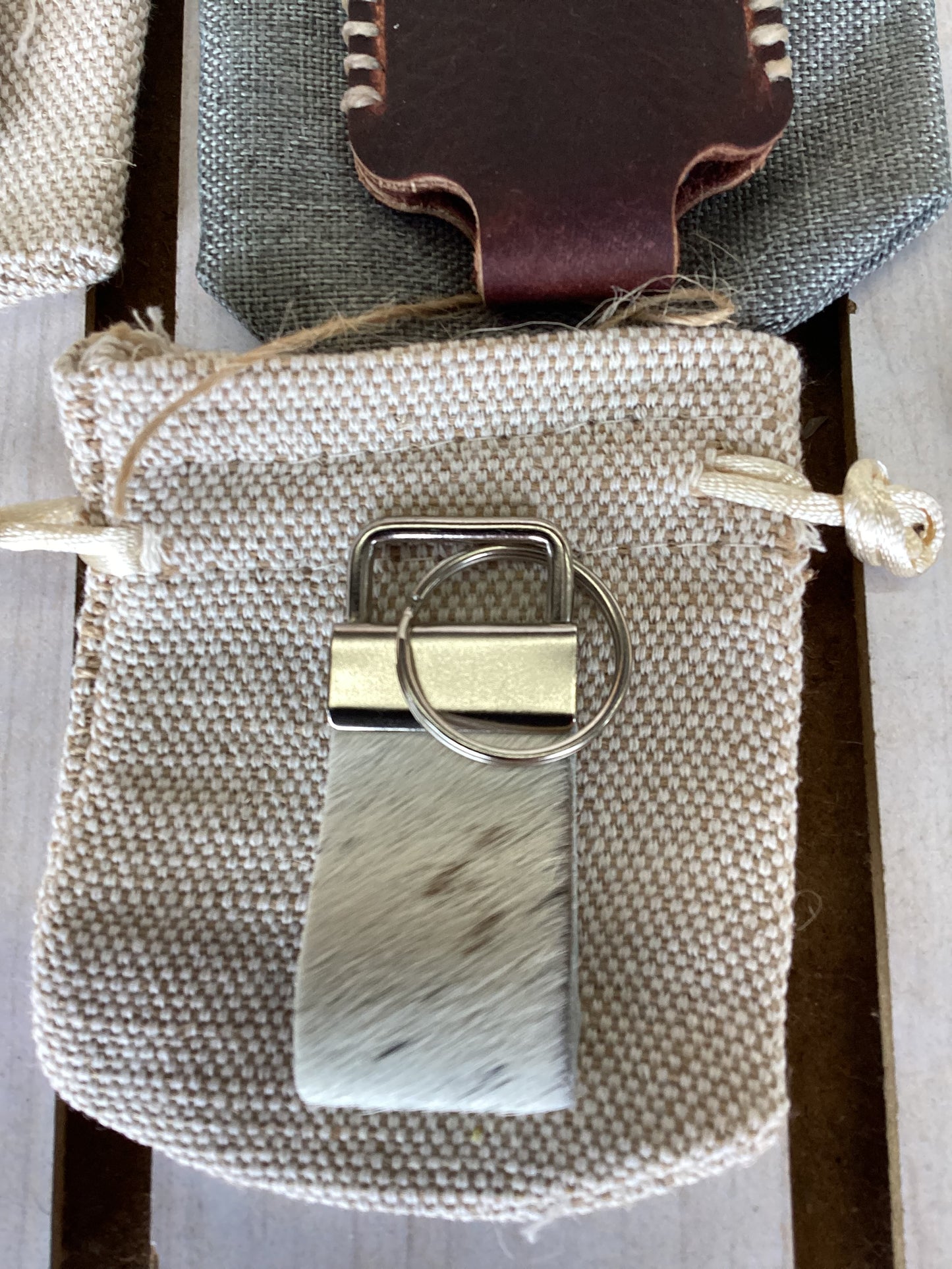 Handcrafted Leather Keychains