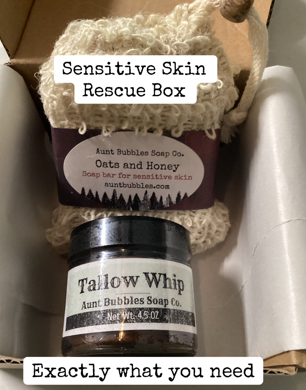 Sensitive Skin Rescue Box