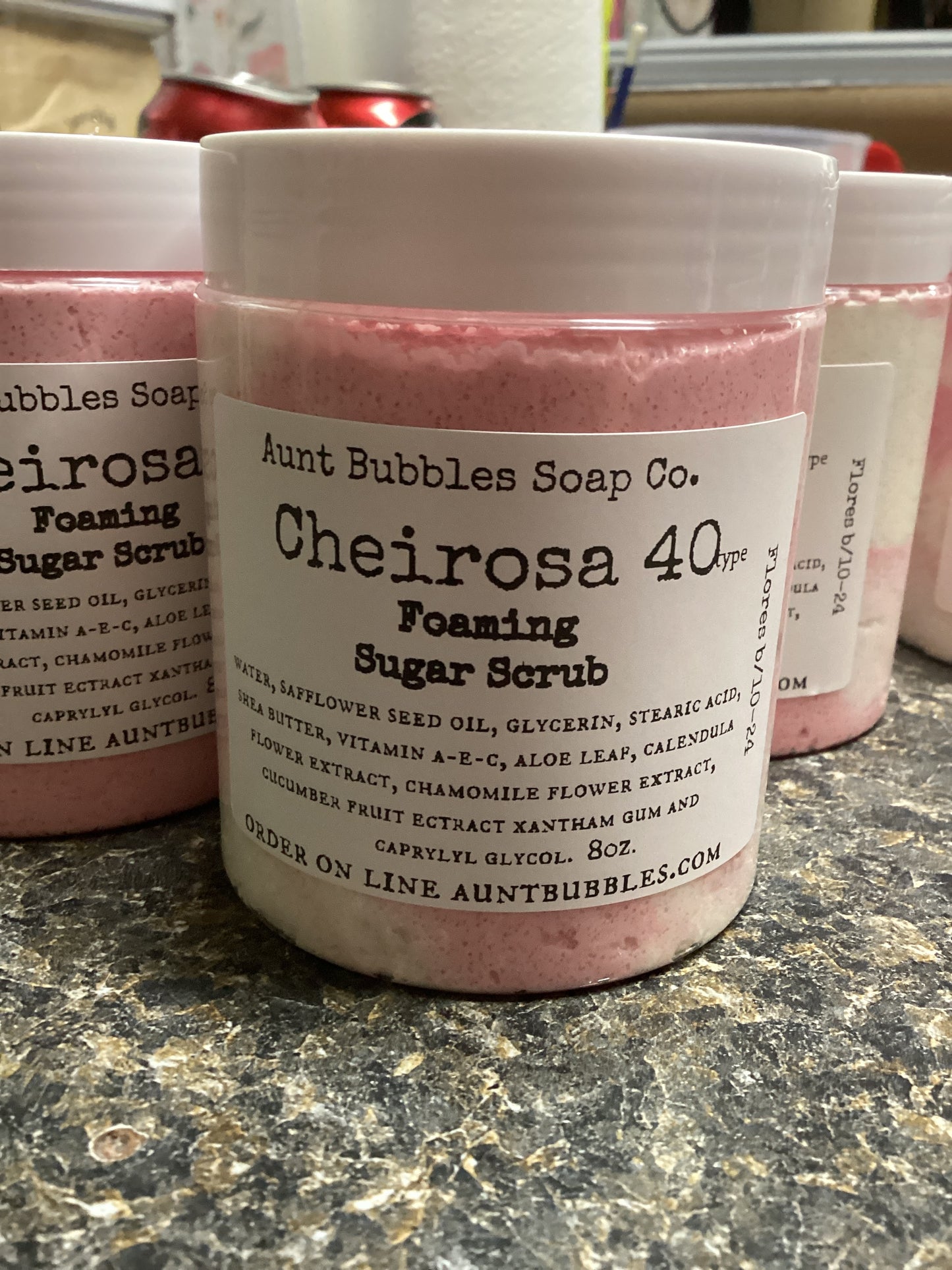 Foaming Sugar Scrub